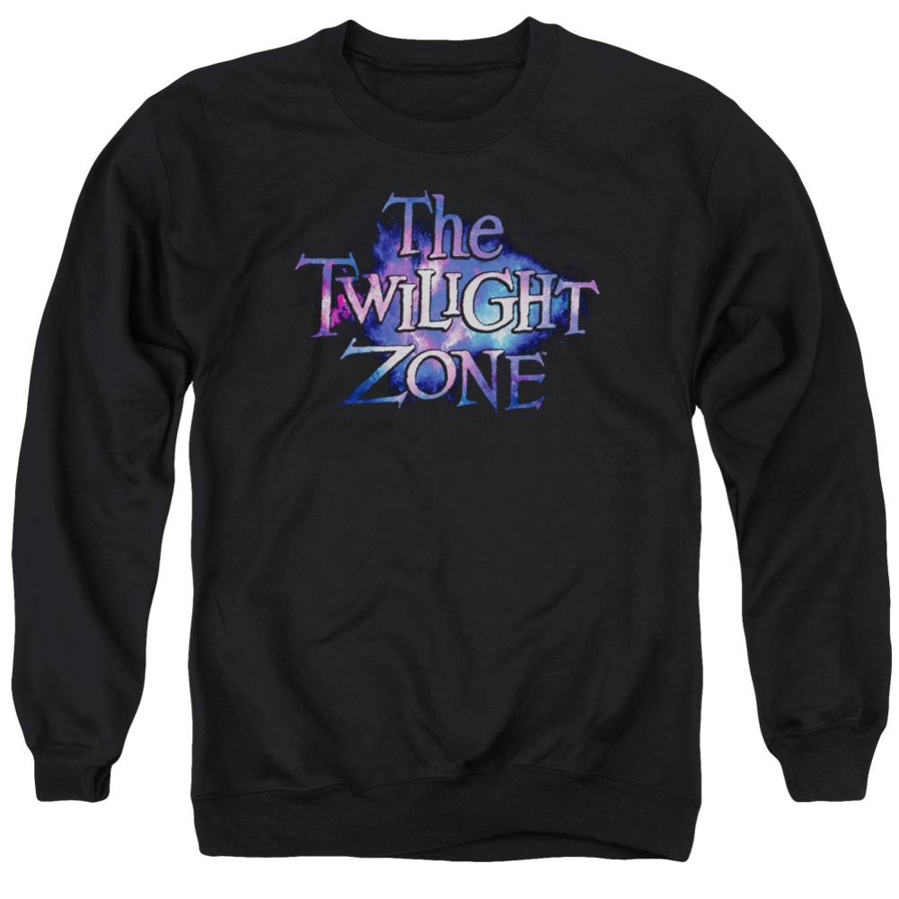 Twilight Zone Twilight Galaxy Men's Crewneck 50 50 Poly Long-Sleeve T-Shirt