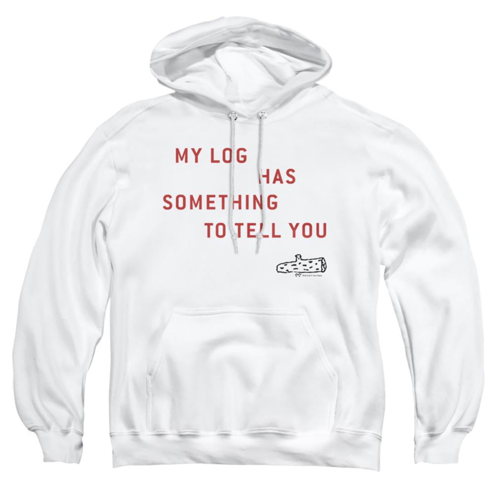 Twin Peaks My Log Men's Pull-Over 75 25 Poly Hoodie