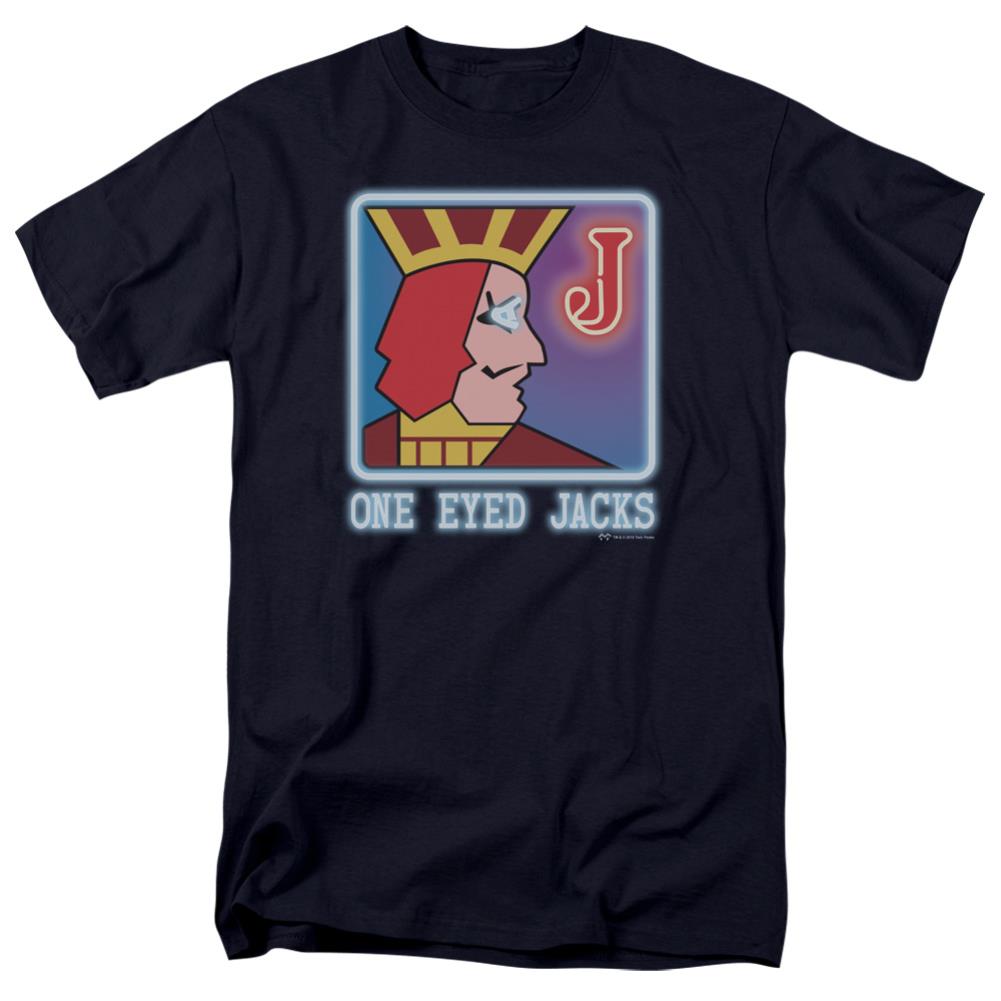 Twin Peaks One Eyed Jacks Men's 18/1 Cotton Short-Sleeve T-Shirt