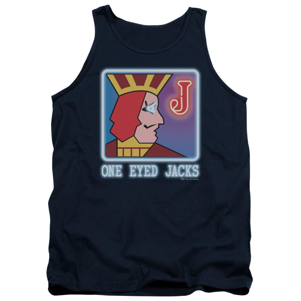 Twin Peaks One Eyed Jacks Men's 18/1 Cotton Tank Top