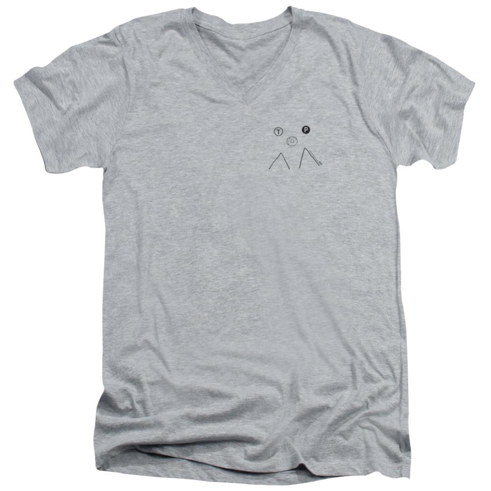 Twin Peaks Peak Donut Men's 30/1 Cotton Slim V-Neck T-Shirt