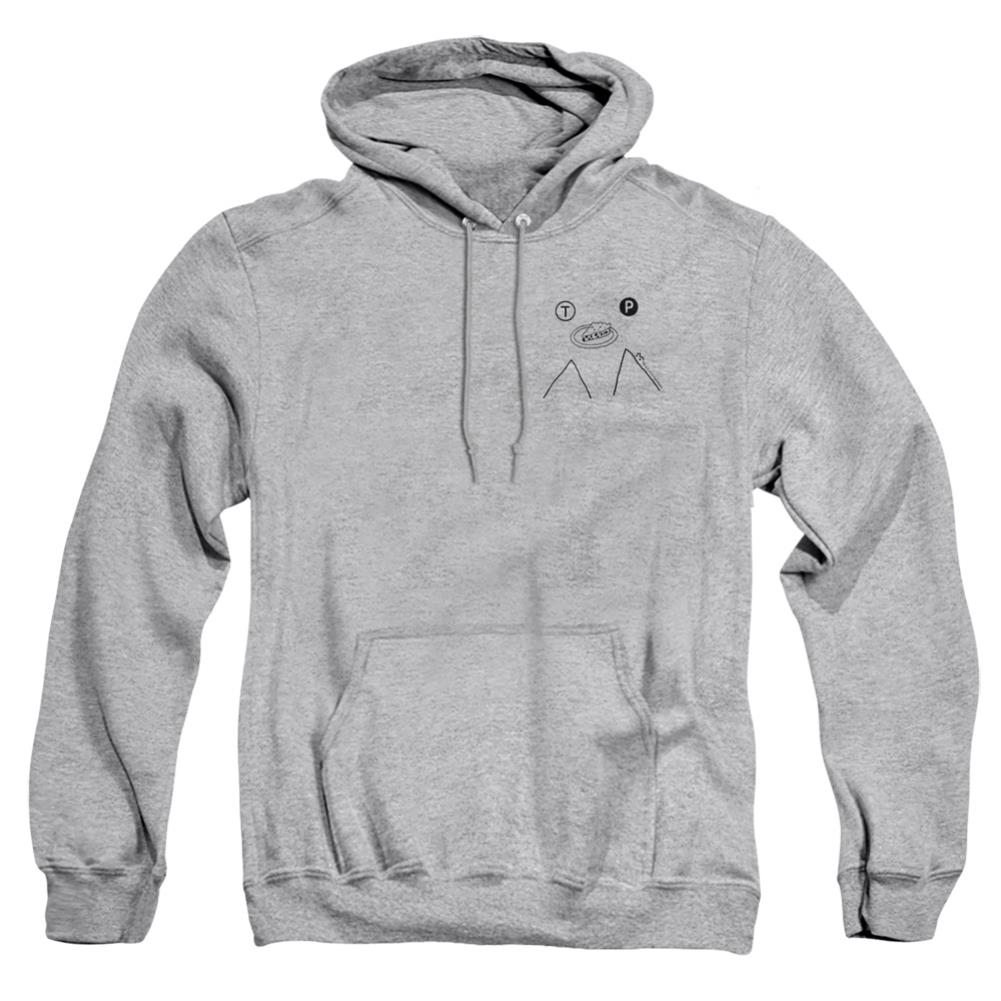 Twin Peaks Peak Pie Men's Pull-Over 75 25 Poly Hoodie