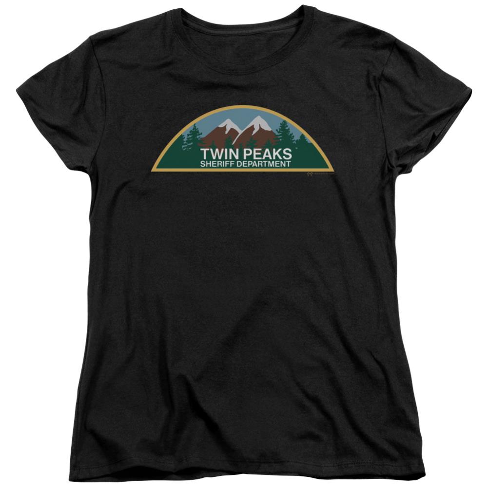 Twin Peaks Sheriff Department Women's 18/1 Cotton Short-Sleeve T-Shirt