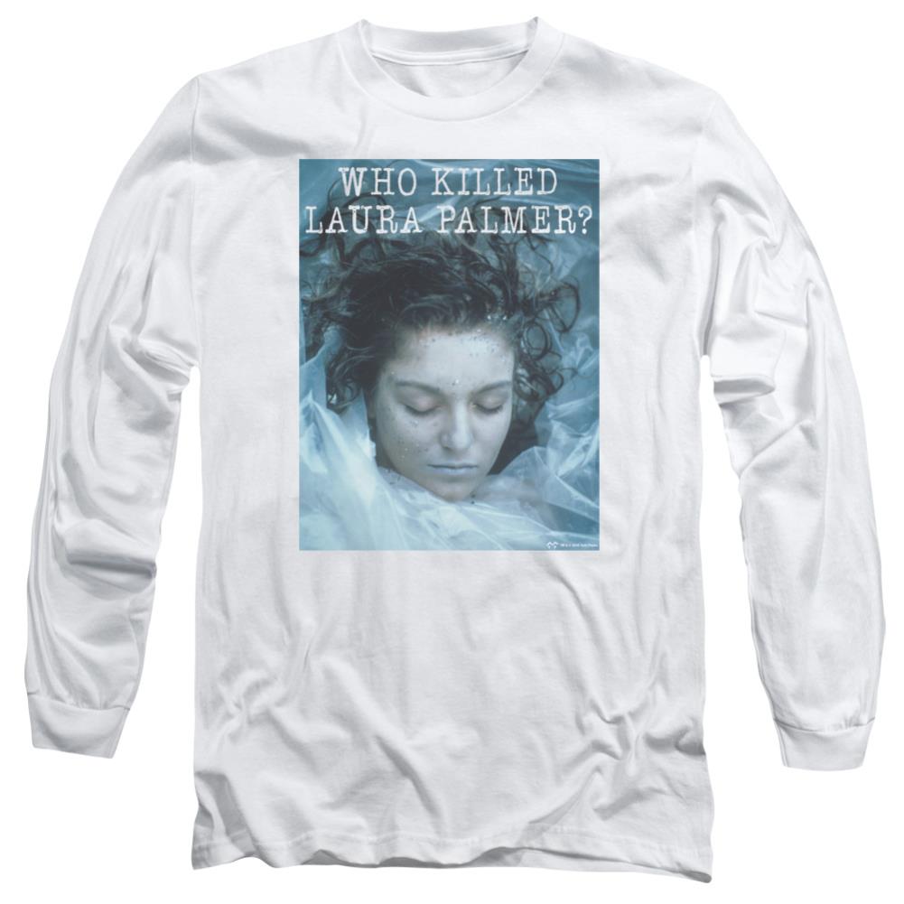 Twin Peaks Who Killed Laura Men's 18/1 Cotton Long-Sleeve T-Shirt