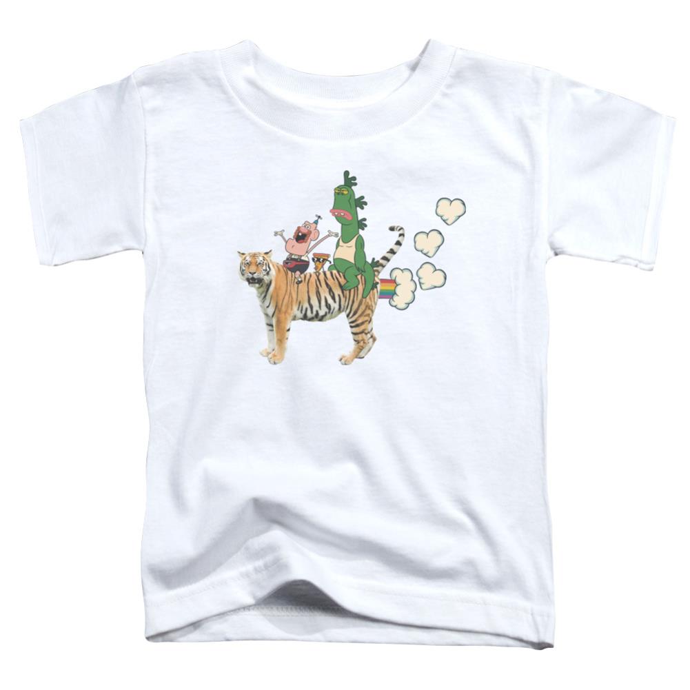 Uncle Grandpa Fart Hearts Toddler 18/1 Cotton Short-Sleeve T-Shirt