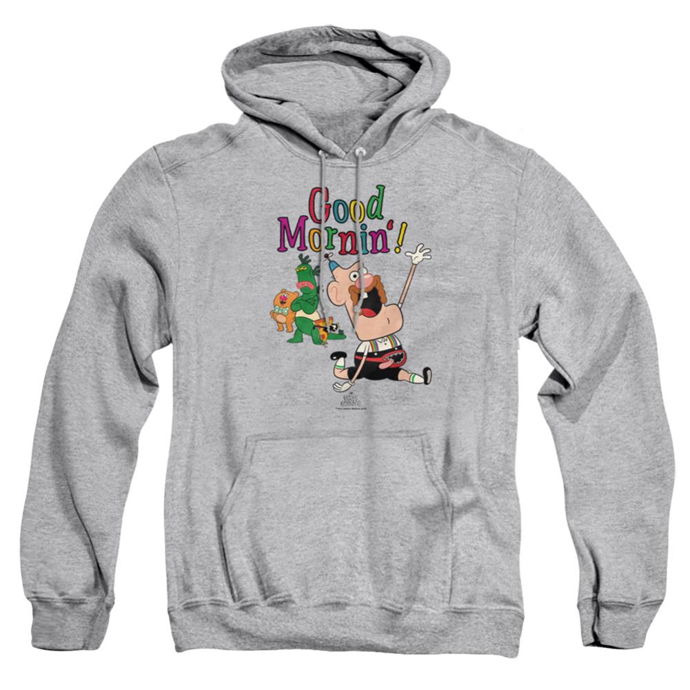 Uncle Grandpa Good Mornin Men's Pull-Over 75 25 Poly Hoodie
