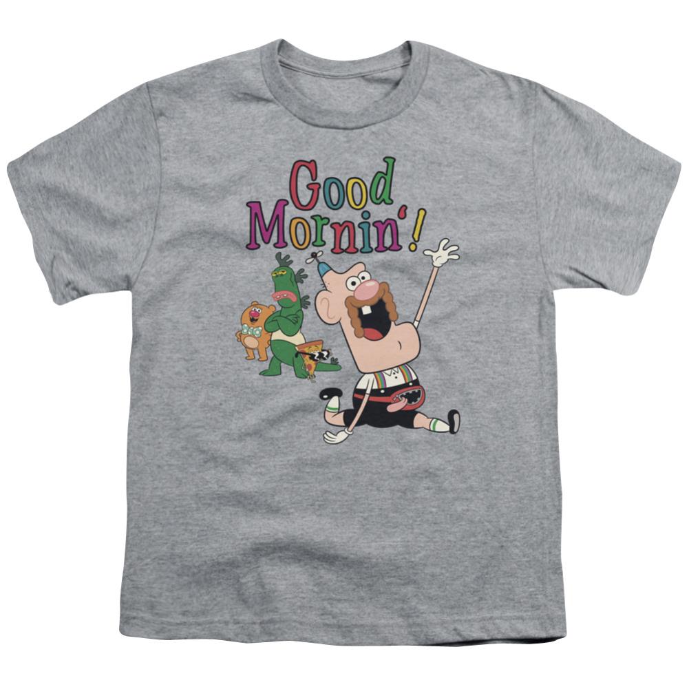 Uncle Grandpa Good Mornin Youth 18/1 100% Cotton Short-Sleeve T-Shirt