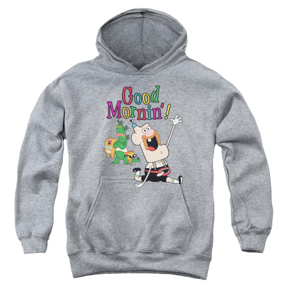 Uncle Grandpa Good Mornin Youth Cotton Poly Pull-Over Hoodie