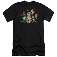 Uncle Grandpa Group Men's Ultra-Soft 30/1 Cotton Slim Short-Sleeve T-Shirt
