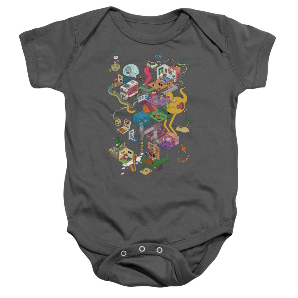 Uncle Grandpa Inside The Rv Infant's Cotton SS Snapsuit