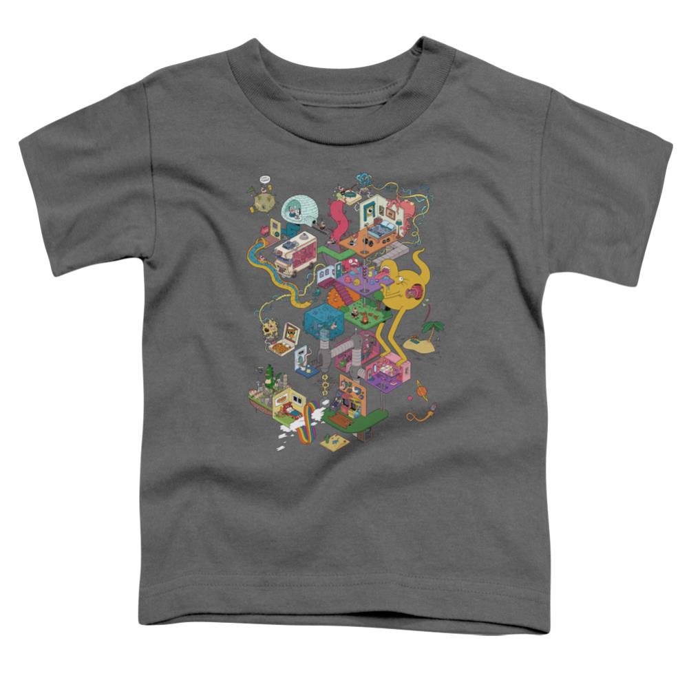 Uncle Grandpa Inside The Rv Toddler 18/1 Cotton Short-Sleeve T-Shirt
