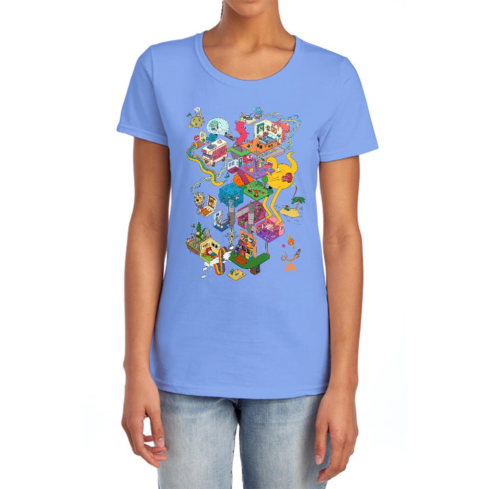 Uncle Grandpa Inside The Rv Women's 18/1 Cotton Short-Sleeve T-Shirt