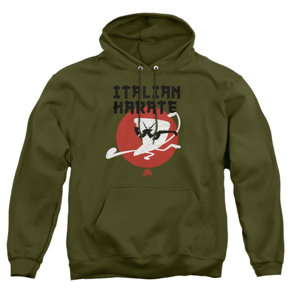 Uncle Grandpa  Italian Karate Men's Pull-Over 75 25 Poly Hoodie