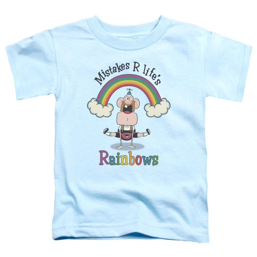 Uncle Grandpa Lifes Rainbows Toddler 18/1 Cotton Short-Sleeve T-Shirt