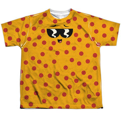 Uncle Grandpa Pizza Face Youth Regular Fit Poly Short-Sleeve T-Shirt
