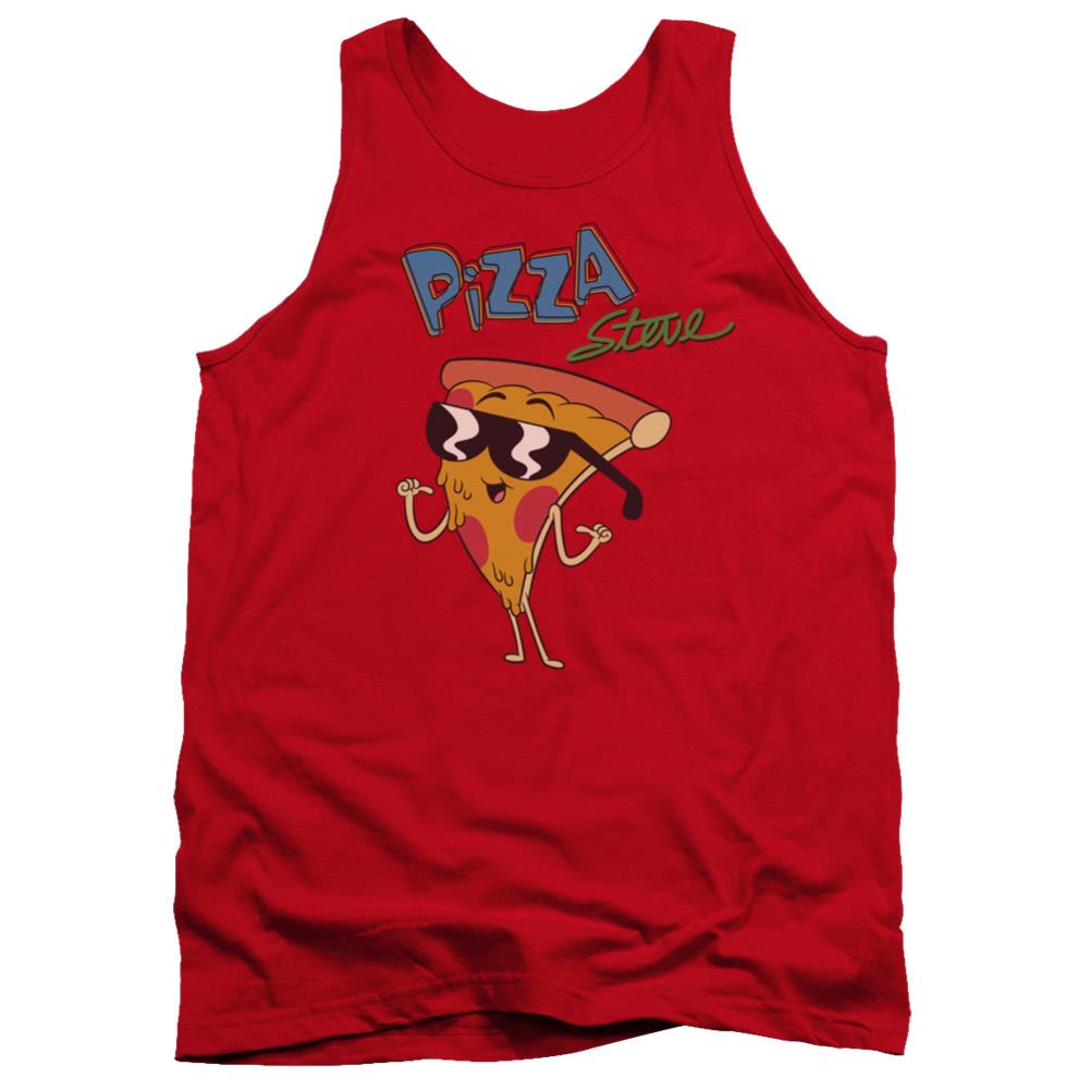 Uncle Grandpa Pizza Steve Men's 18/1 Cotton Tank Top