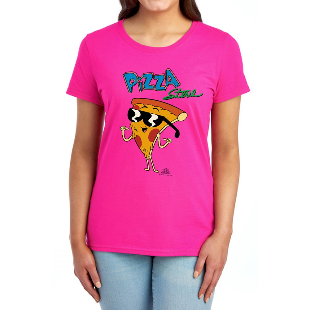 Uncle Grandpa Pizza Steve Women's 18/1 Cotton Short-Sleeve T-Shirt