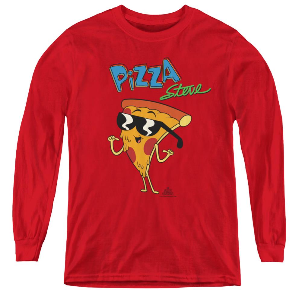 Uncle Grandpa Pizza Steve Youth Long-Sleeve T-Shirt