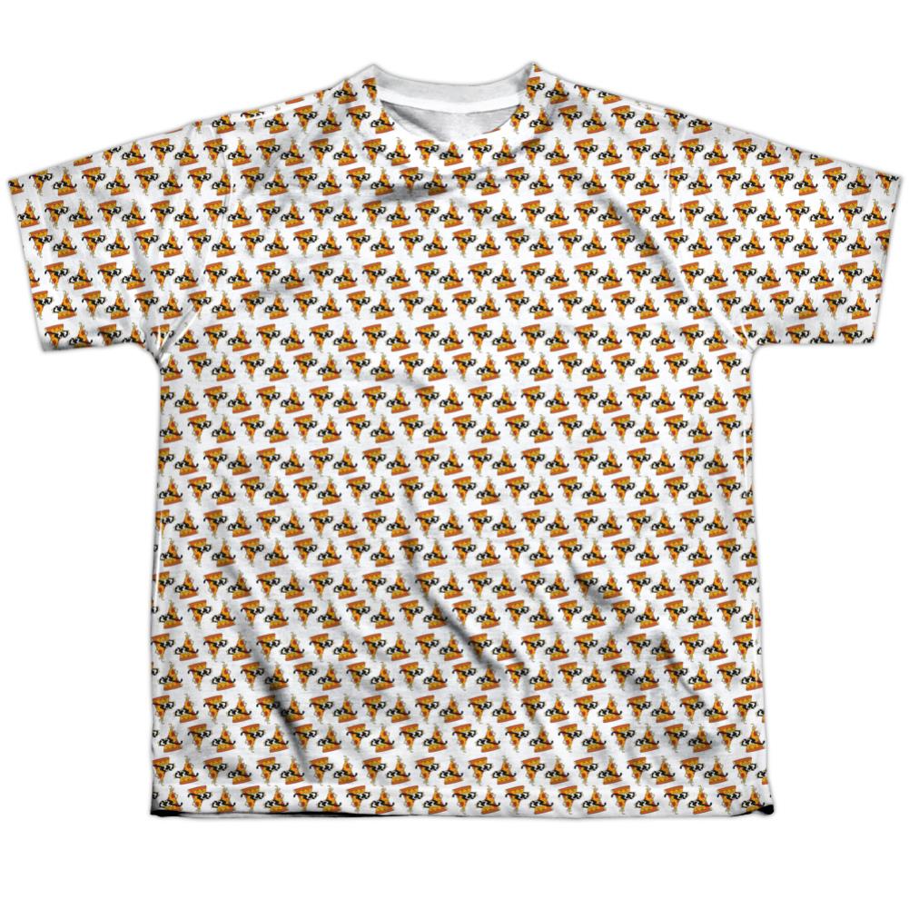 Uncle Grandpa Pizzas Youth Regular Fit Poly Short-Sleeve T-Shirt