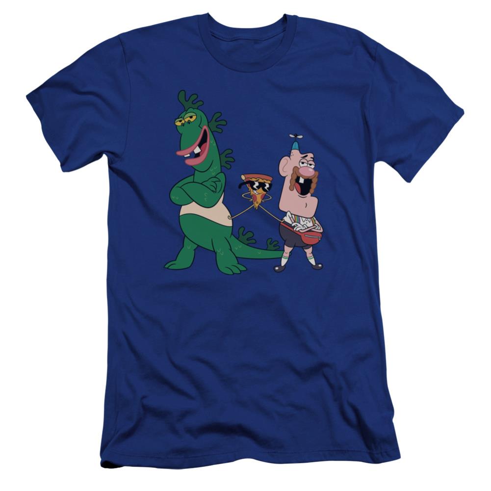 Uncle Grandpa The Guys Men's Ultra-Soft 30/1 Cotton Slim Short-Sleeve T-Shirt