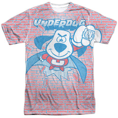 Underdog Burst Men's Regular Fit Polyester Short-Sleeve T-Shirt