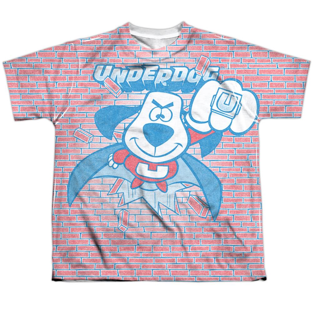 Underdog Burst Youth Regular Fit Poly Short-Sleeve T-Shirt