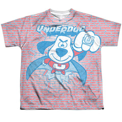 Underdog Burst Youth Regular Fit Poly Short-Sleeve T-Shirt