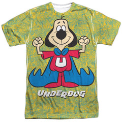 Underdog Flexing Men's Regular Fit Polyester Short-Sleeve T-Shirt