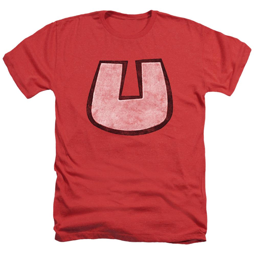 Underdog U Crest Men's 30/1 Heather 60 40 Poly Short-Sleeve T-Shirt