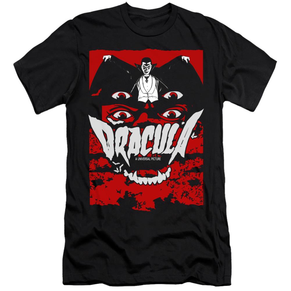 Universal Monsters As I Have Lived Men's Ultra-Soft 30/1 Cotton Slim Short-Sleeve T-Shirt