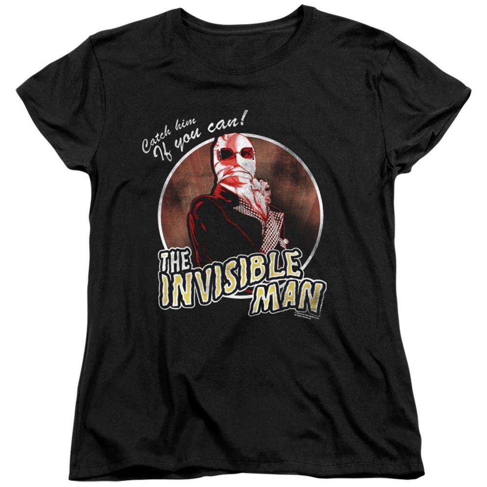 Universal Monsters Catch Him If You Can Women's 18/1 Cotton Short-Sleeve T-Shirt