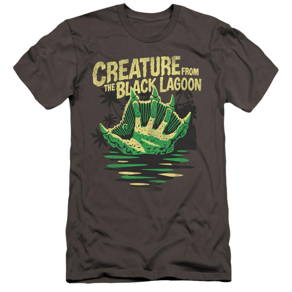 Universal Monsters Creature Breacher Men's Ultra-Soft 30/1 Cotton Slim Short-Sleeve T-Shirt