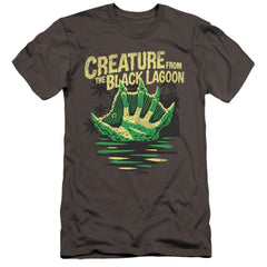 Universal Monsters Creature Breacher Men's Ultra-Soft 30/1 Cotton Slim Short-Sleeve T-Shirt