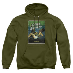Universal Monsters Creature One Sheet Men's Pull-Over 75 25 Poly Hoodie