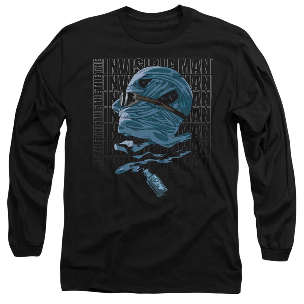 Universal Monsters Disappear Men's 18/1 Cotton Long-Sleeve T-Shirt