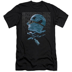Universal Monsters Disappear Men's Ultra-Soft 30/1 Cotton Slim Short-Sleeve T-Shirt