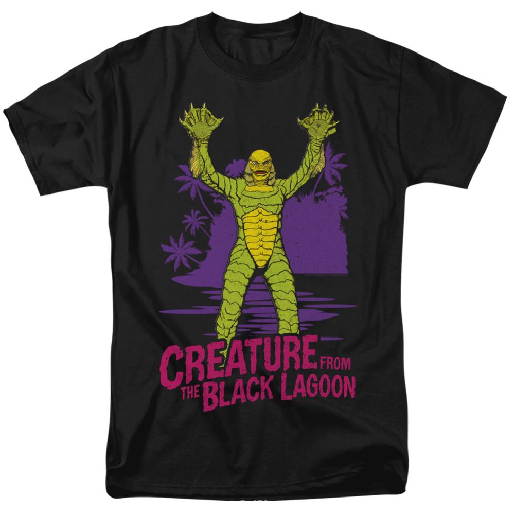 Universal Monsters From Forbidden Depths Men's 18/1 Cotton Short-Sleeve T-Shirt