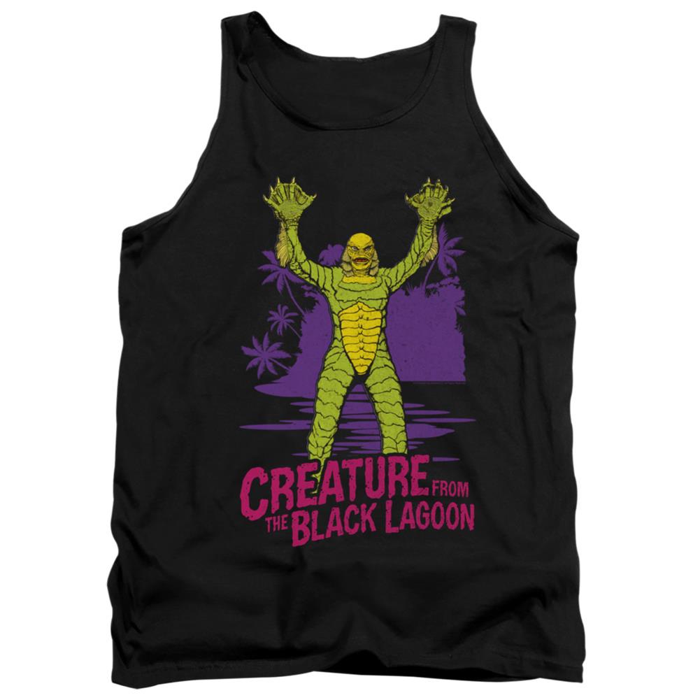 Universal Monsters From Forbidden Depths Men's 18/1 Cotton Tank Top