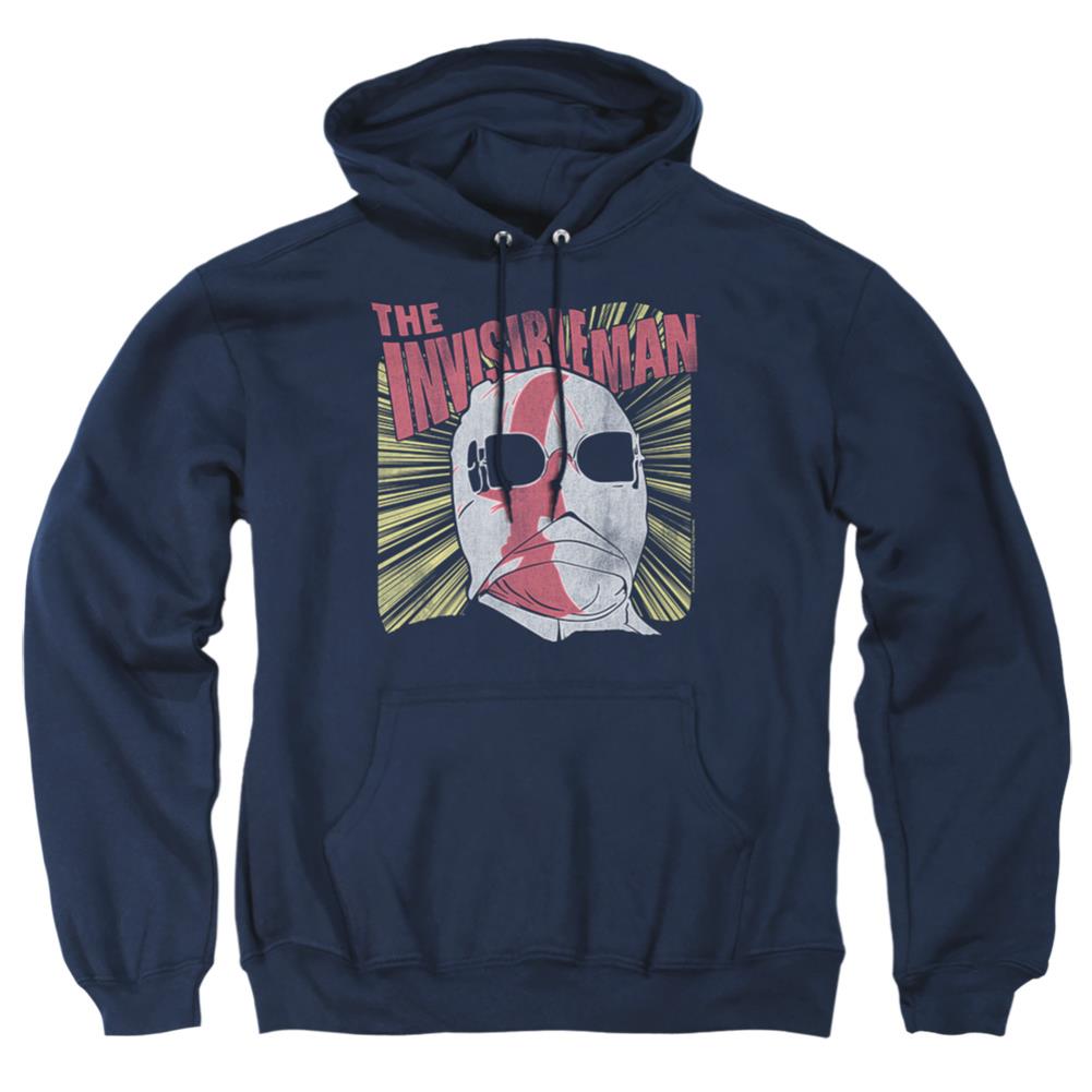Universal Monsters Invisible Portrait Men's Pull-Over 75 25 Poly Hoodie