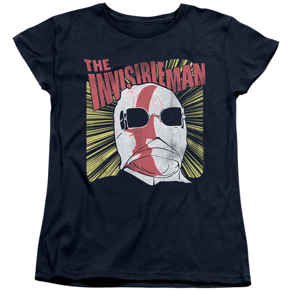 Universal Monsters Invisible Portrait Women's 18/1 Cotton Short-Sleeve T-Shirt