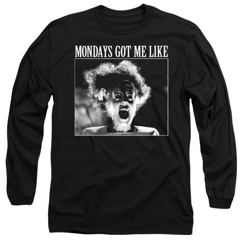 Universal Monsters Monday Monster Men's 18/1 Cotton Long-Sleeve T-Shirt