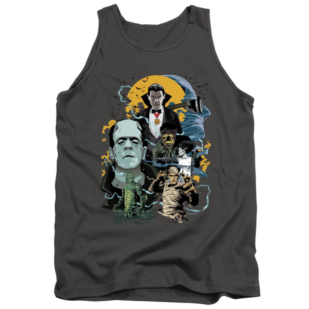 Universal Monsters Monster Mash Men's 18/1 Cotton Tank Top