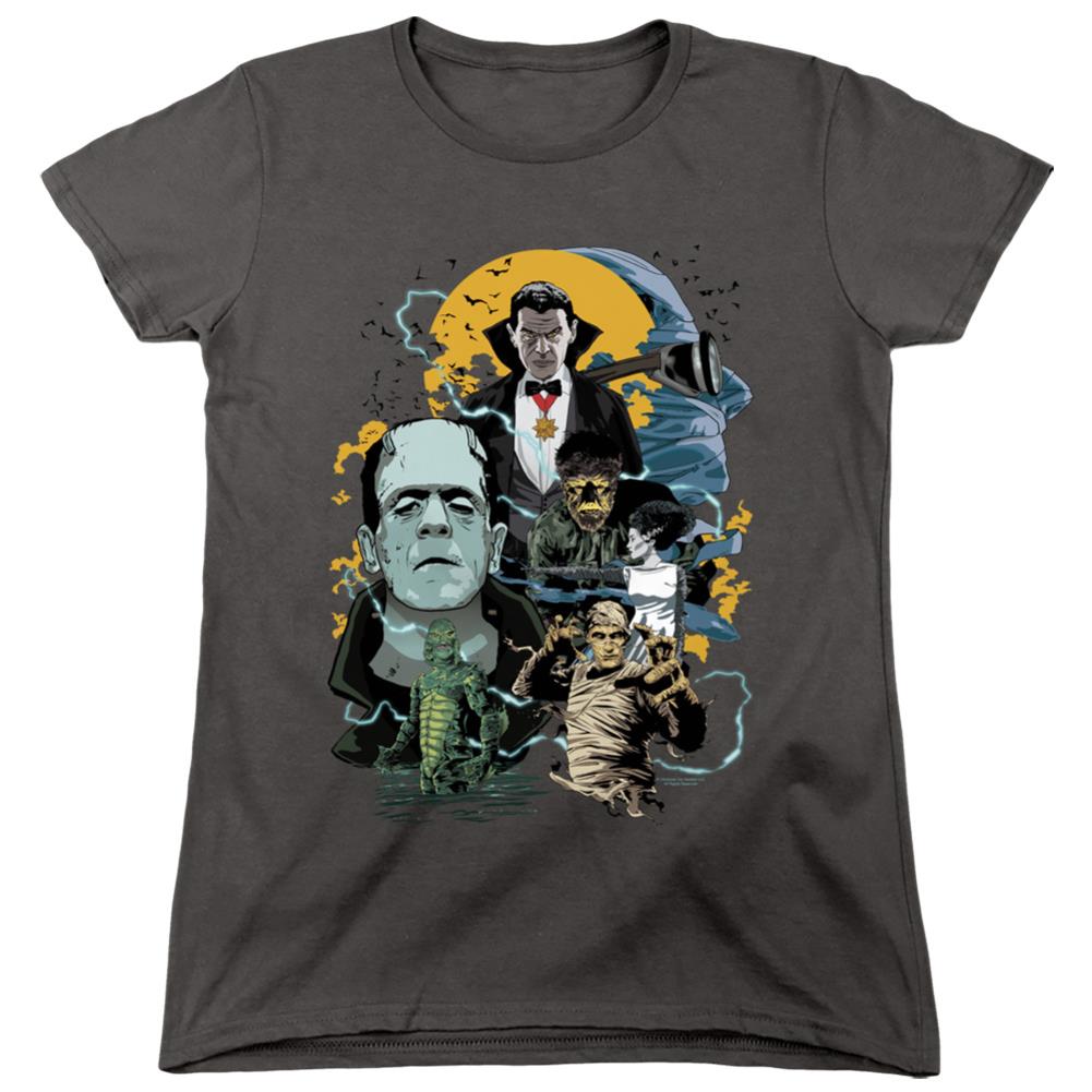 Universal Monsters Monster Mash Women's 18/1 Cotton Short-Sleeve T-Shirt