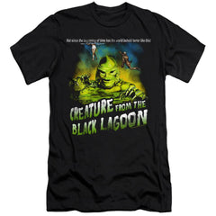 Universal Monsters Not Since The Beginning Men's Ultra-Soft 30/1 Cotton Slim Short-Sleeve T-Shirt