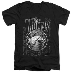 Universal Monsters Rise Men's 30/1 Cotton Slim V-Neck T-Shirt
