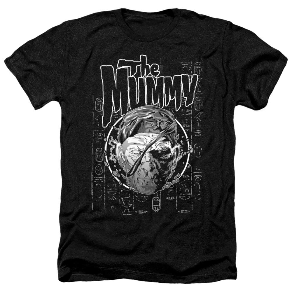 Universal Monsters Rise Men's 30/1 Heather 60 40 Poly Short-Sleeve T-Shirt