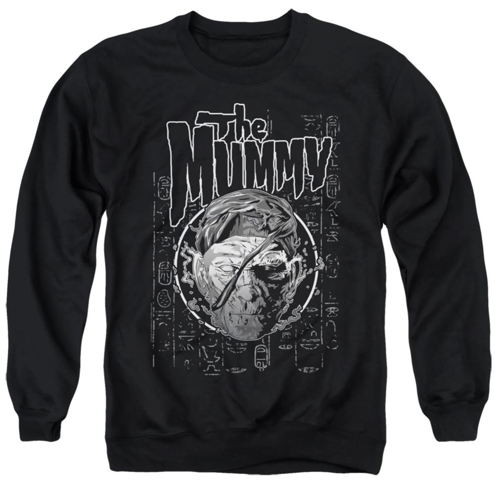 Universal Monsters Rise Men's Crewneck 50 50 Poly Long-Sleeve T-Shirt