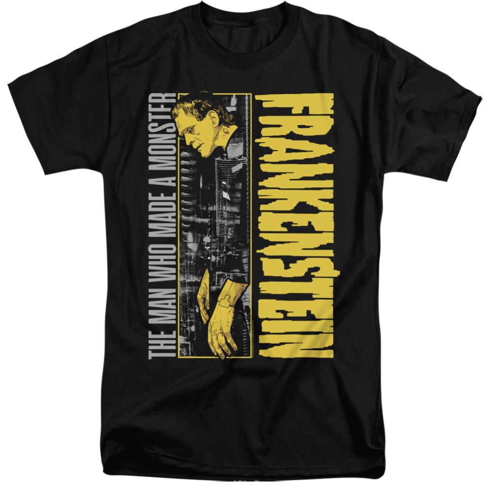 Universal Monsters The Man Who Made A Men's 18/1 Tall Cotton Short-Sleeve T-Shirt
