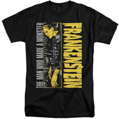 Universal Monsters The Man Who Made A Men's 18/1 Tall Cotton Short-Sleeve T-Shirt