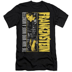Universal Monsters The Man Who Made A Men's Ultra-Soft 30/1 Cotton Slim Short-Sleeve T-Shirt